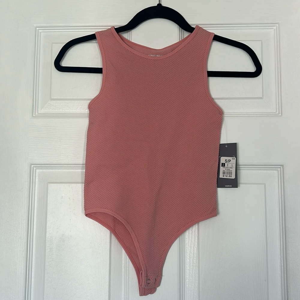 Pink bodysuit
